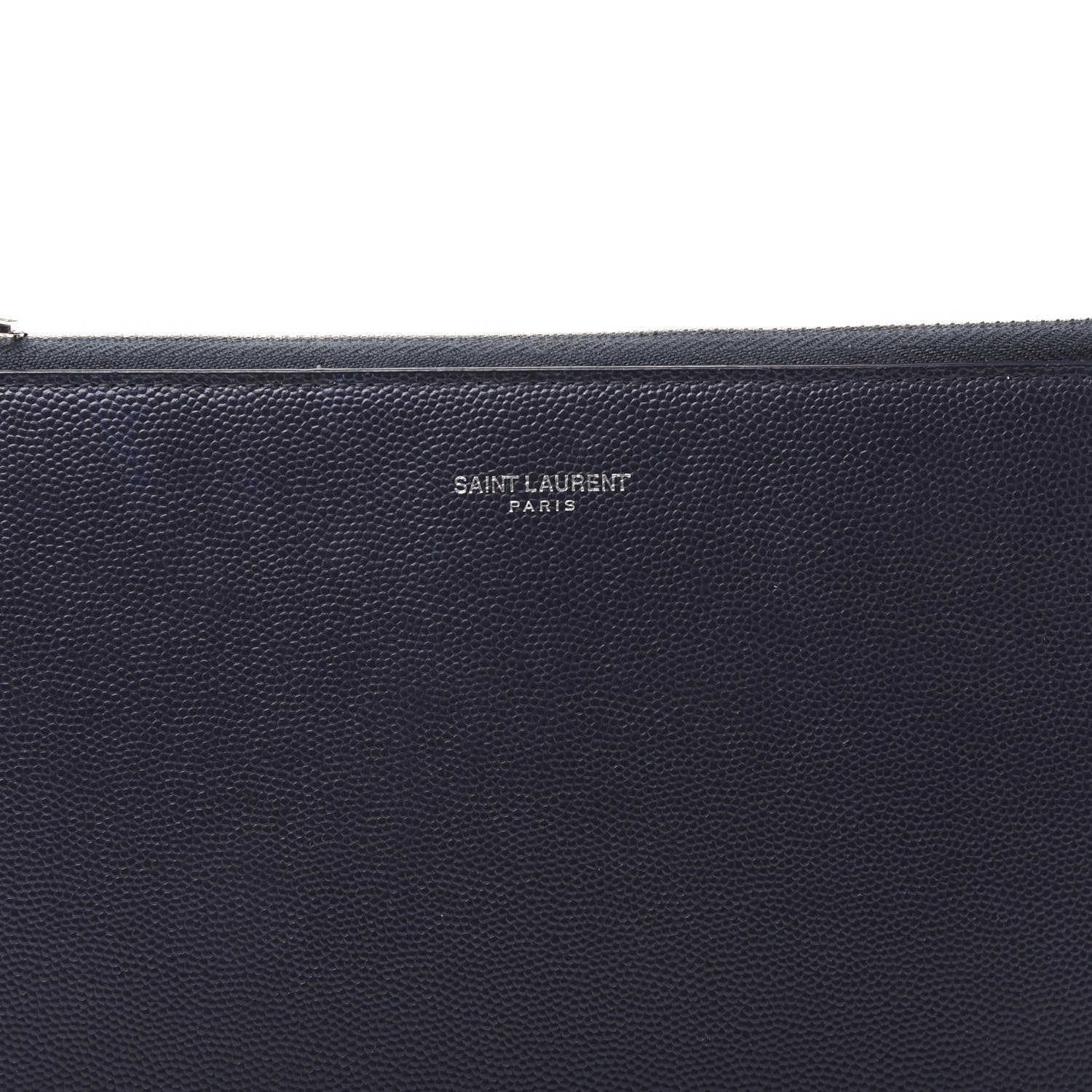 Saint Laurent Grain de Poudre Mini Tablet Holder Black 9 of 9