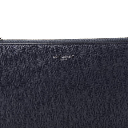 Saint Laurent Grain de Poudre Mini Tablet Holder Black 9 of 9