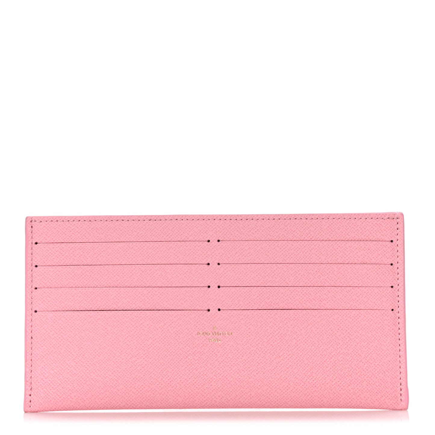Calfskin Felicie Card Holder Insert Rose Ballerine