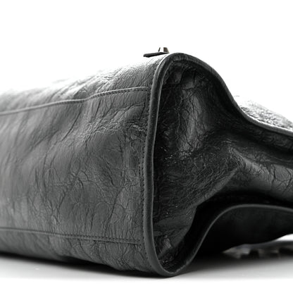 Balenciaga Agneau Classic Silver Hardware City Gris Fossile 11 of 14