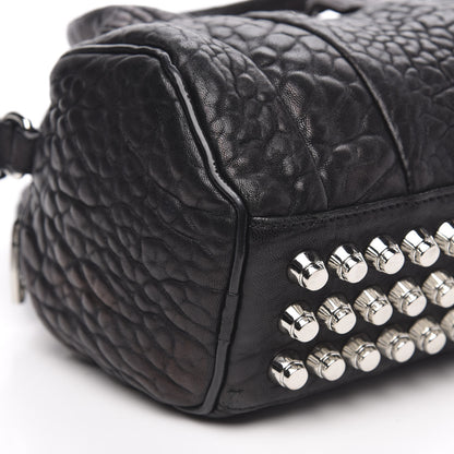 Alexander Wang Pebbled Lambskin Mini Rockie Black Rhodium Hardware 7 of 12