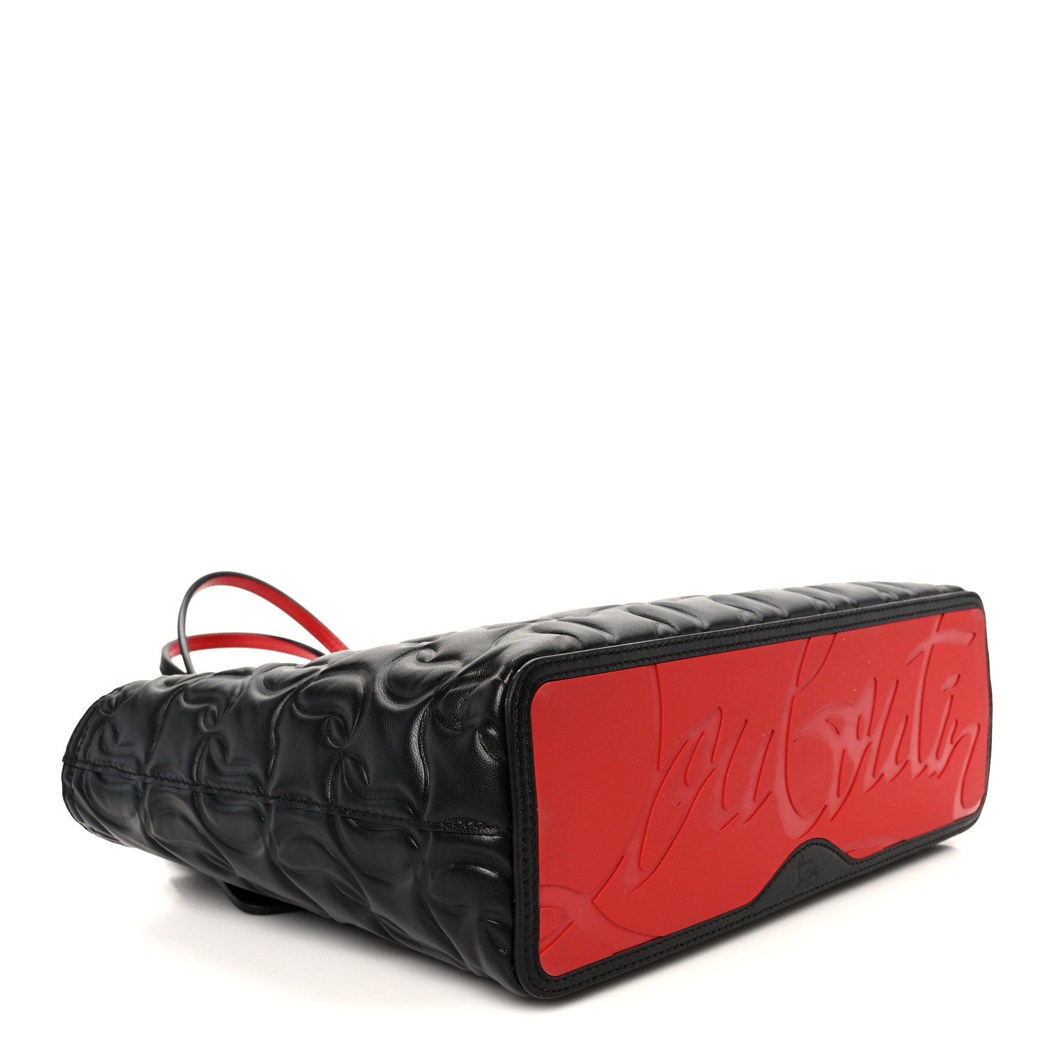 Christian Louboutin Nappa Embossed Small East West Cabata Tote Black 5 of 12