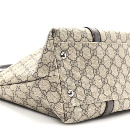 Gucci GG Plus Monogram Medium Joy Tote Dark Brown 9 of 10