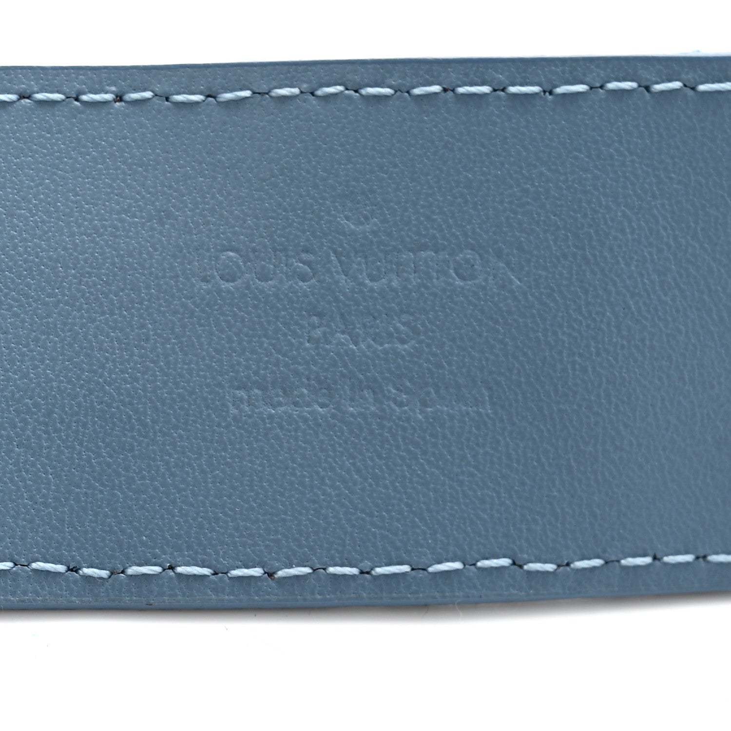 Louis Vuitton Denim 35mm LV New Wave Belt 90 36 6 of 7