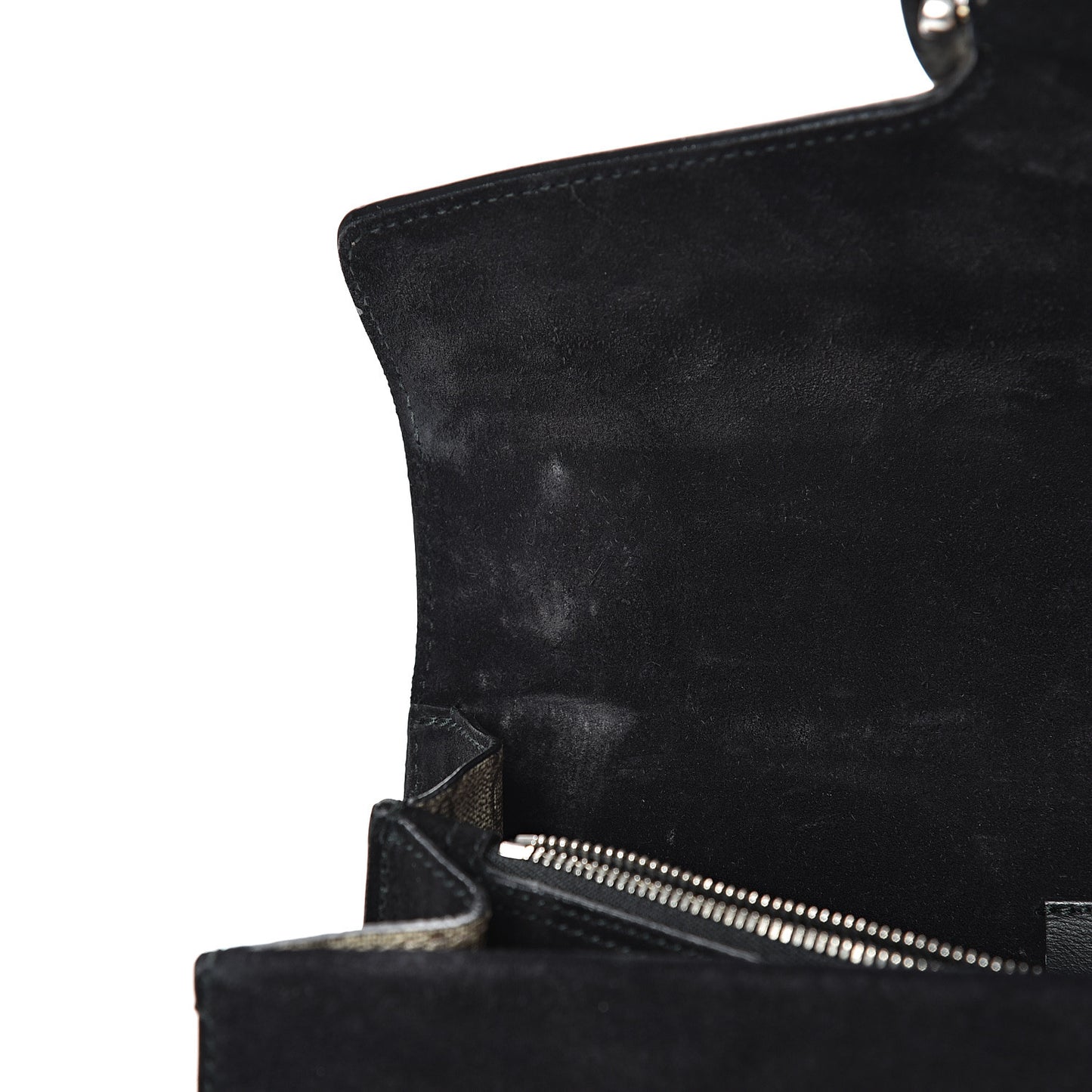 GG Supreme Monogram Small Dionysus Shoulder Bag Black