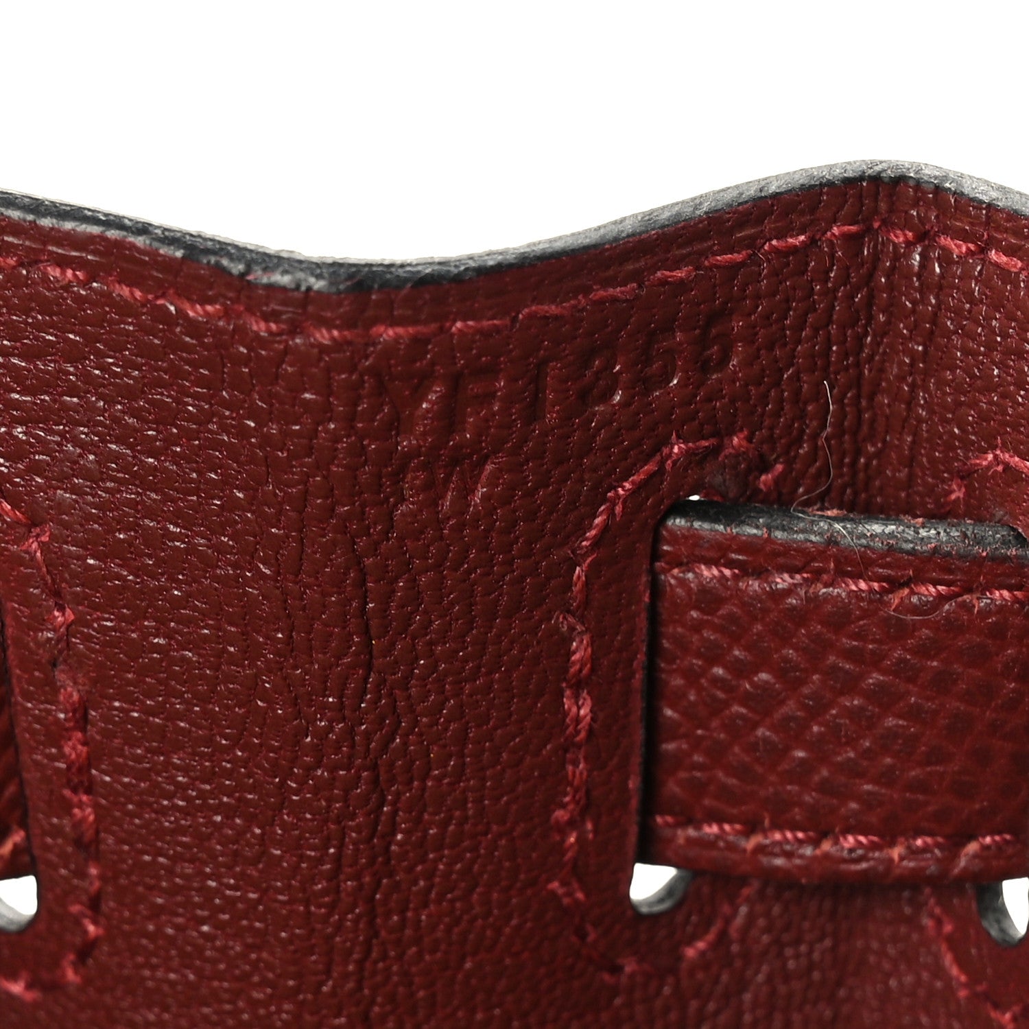 Hermes Epsom Kelly Sellier 28 Rouge H 8 of 10
