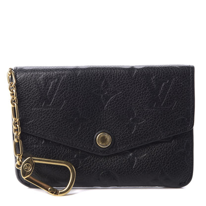 Louis Vuitton Empreinte Key Pouch Black 1 of 7