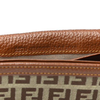 Fendi Zucchino Calfskin Ladies Wallet Tobacco 8 of 8