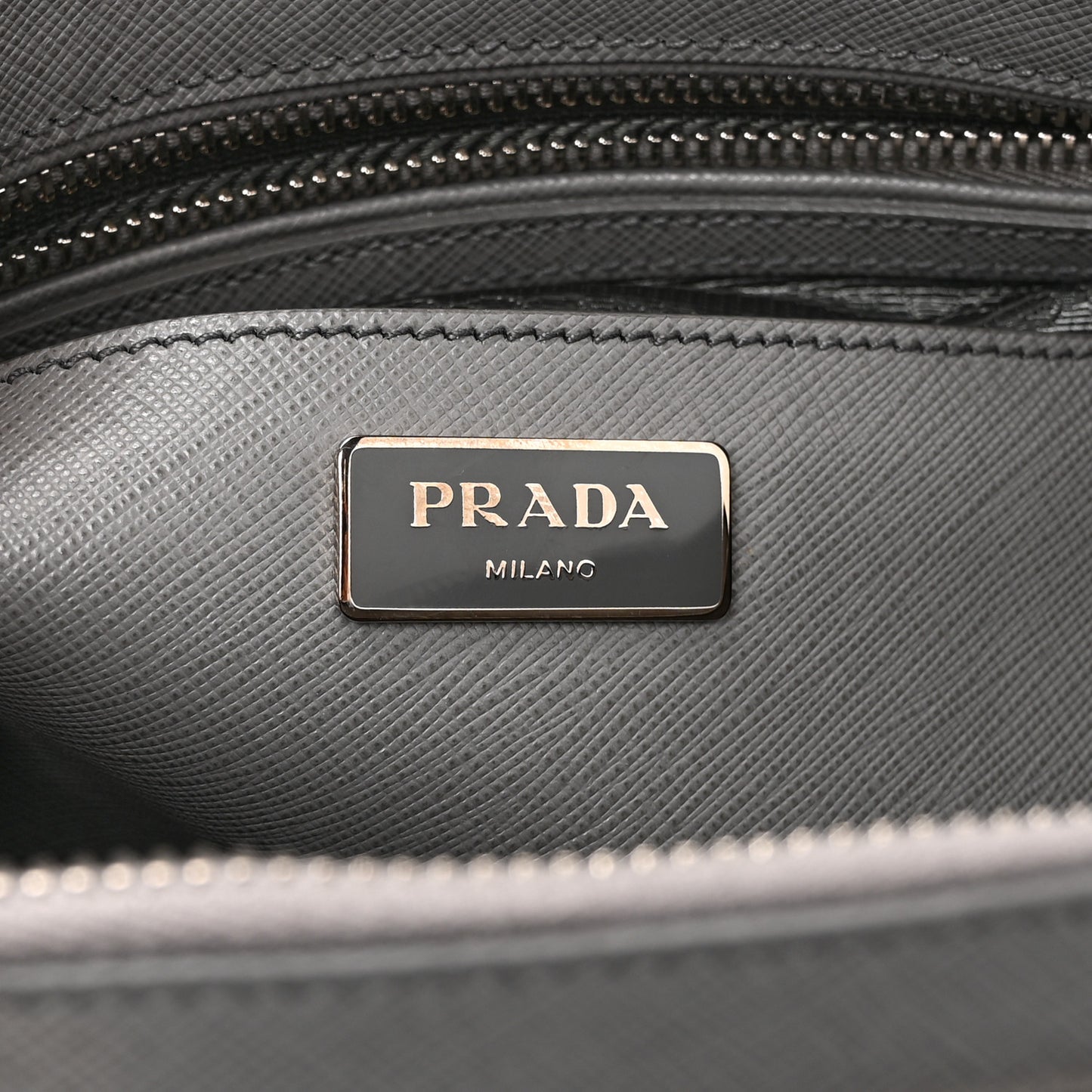 Saffiano Lux Medium Promenade Tote Marmo
