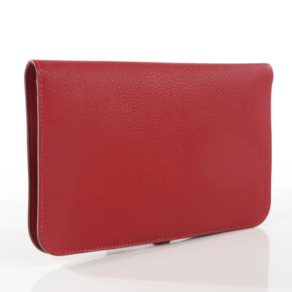 Hermes Togo Dogon Duo Wallet Rouge 3 of 8