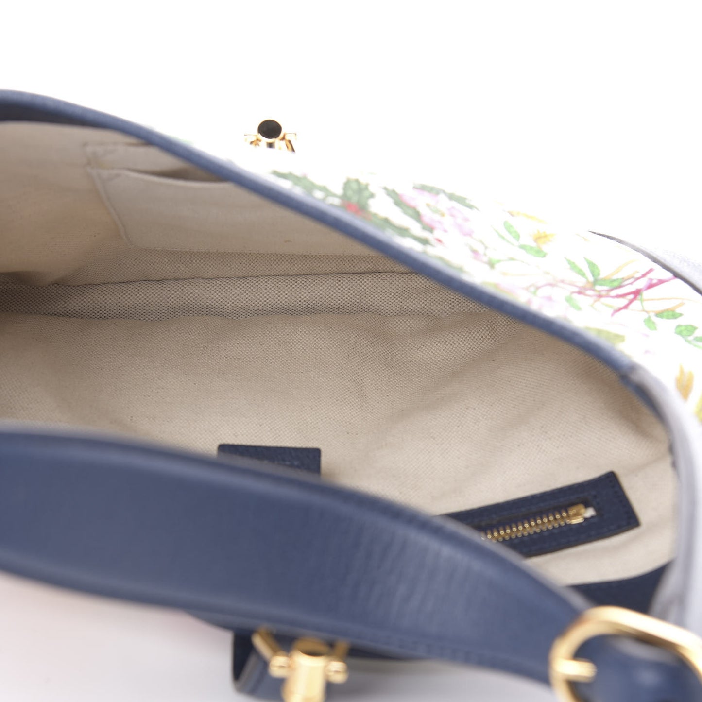 Canvas Flora Medium Jackie Hobo Blue Agata