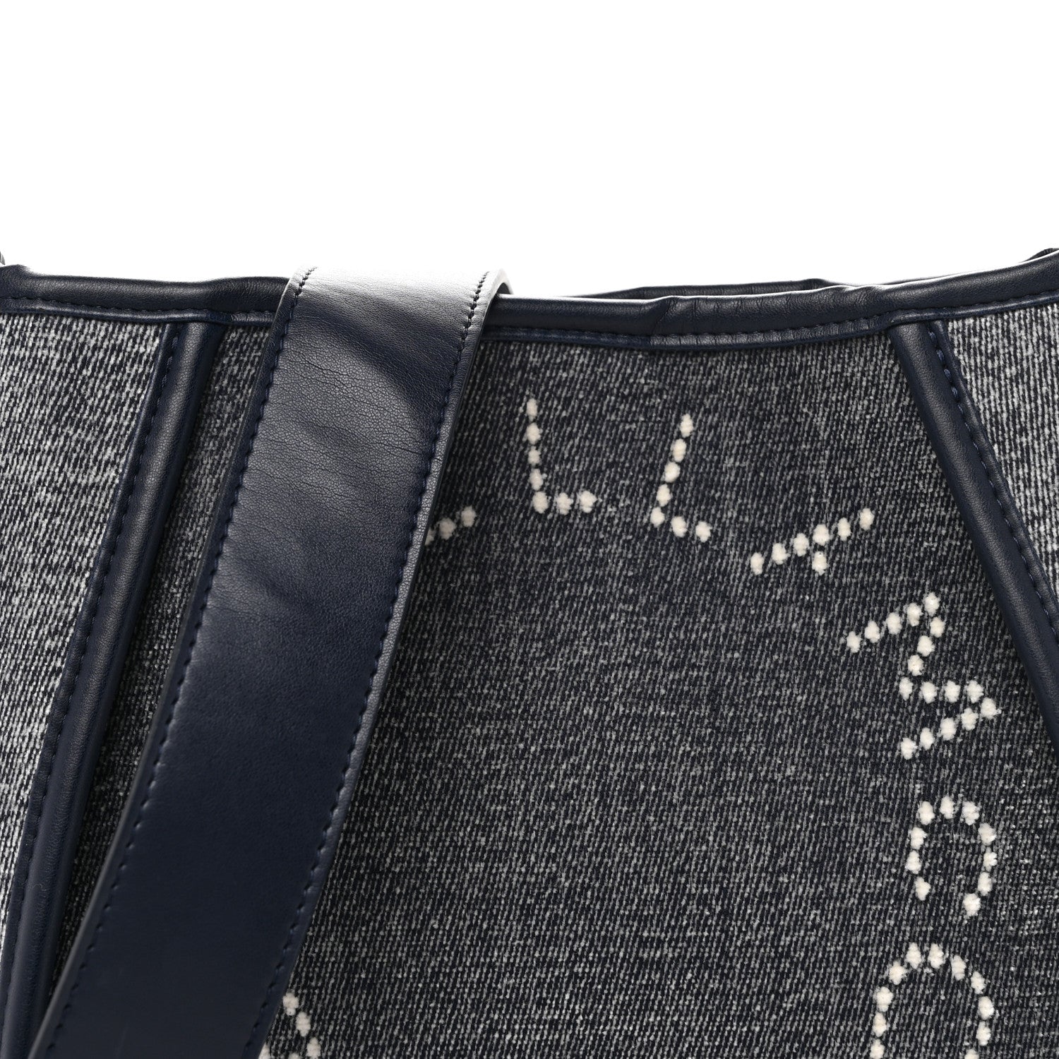 Stella McCartney Eco Alter Denim Logo Mini Crossbody Blue 9 of 11