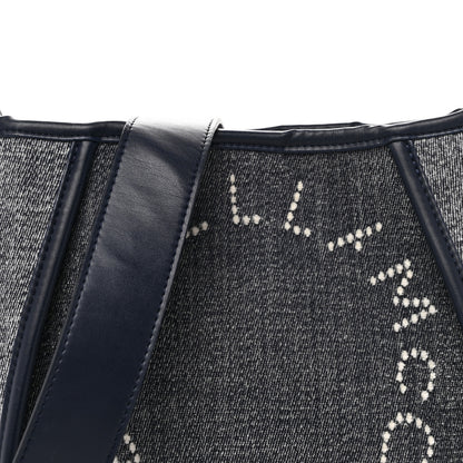 Stella McCartney Eco Alter Denim Logo Mini Crossbody Blue 9 of 11