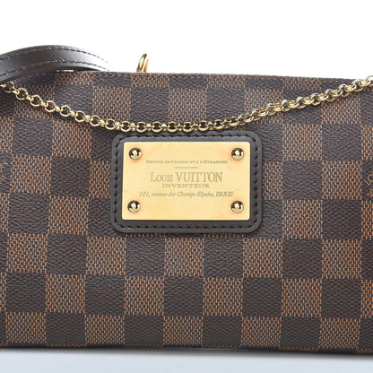 Louis Vuitton Damier Ebene Eva Clutch 8 of 10