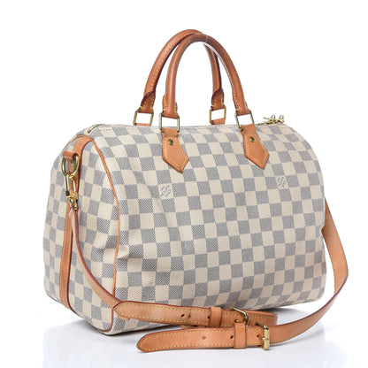 Louis Vuitton Damier Azur Speedy Bandouliere 30 3 of 22