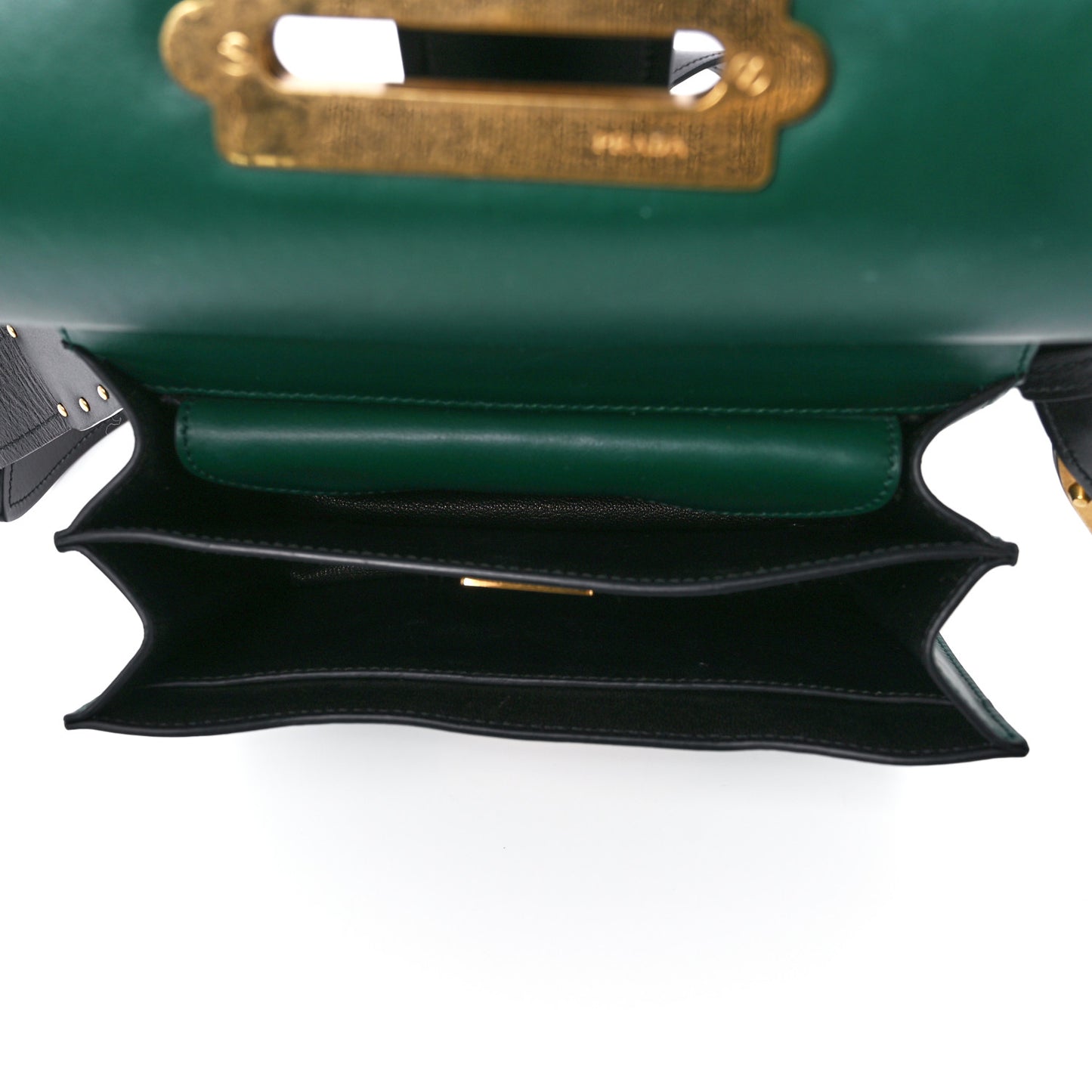 City Calf Saffiano Cahier Bag Biliardo Black