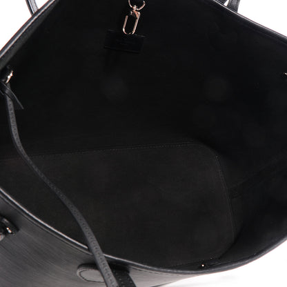 Louis Vuitton Epi Neverfull MM Black 6 of 11