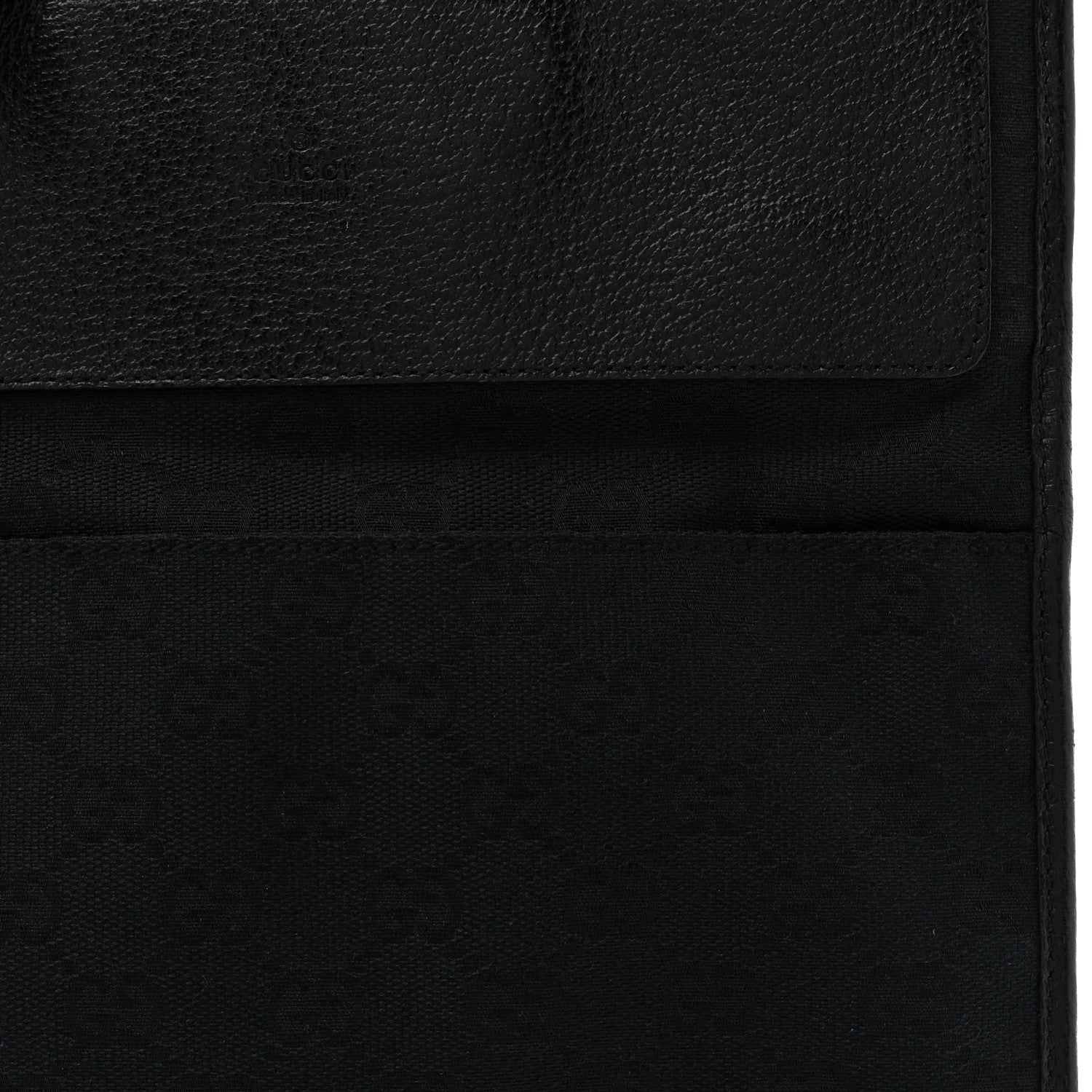 Gucci GG Monogram Messenger Crossbody Bag Black 8 of 10
