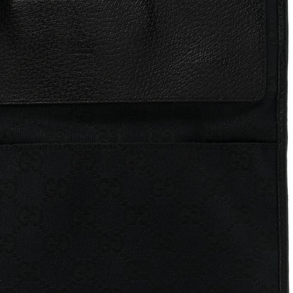 Gucci GG Monogram Messenger Crossbody Bag Black 8 of 10