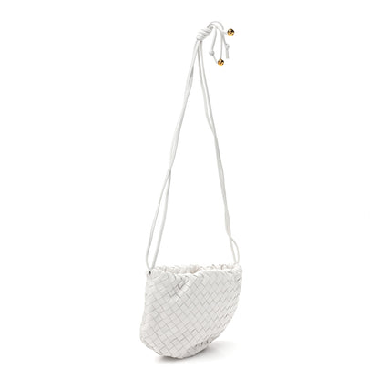 Bottega Veneta Nappa Intrecciato Mini Bulb Chalk 3 of 8