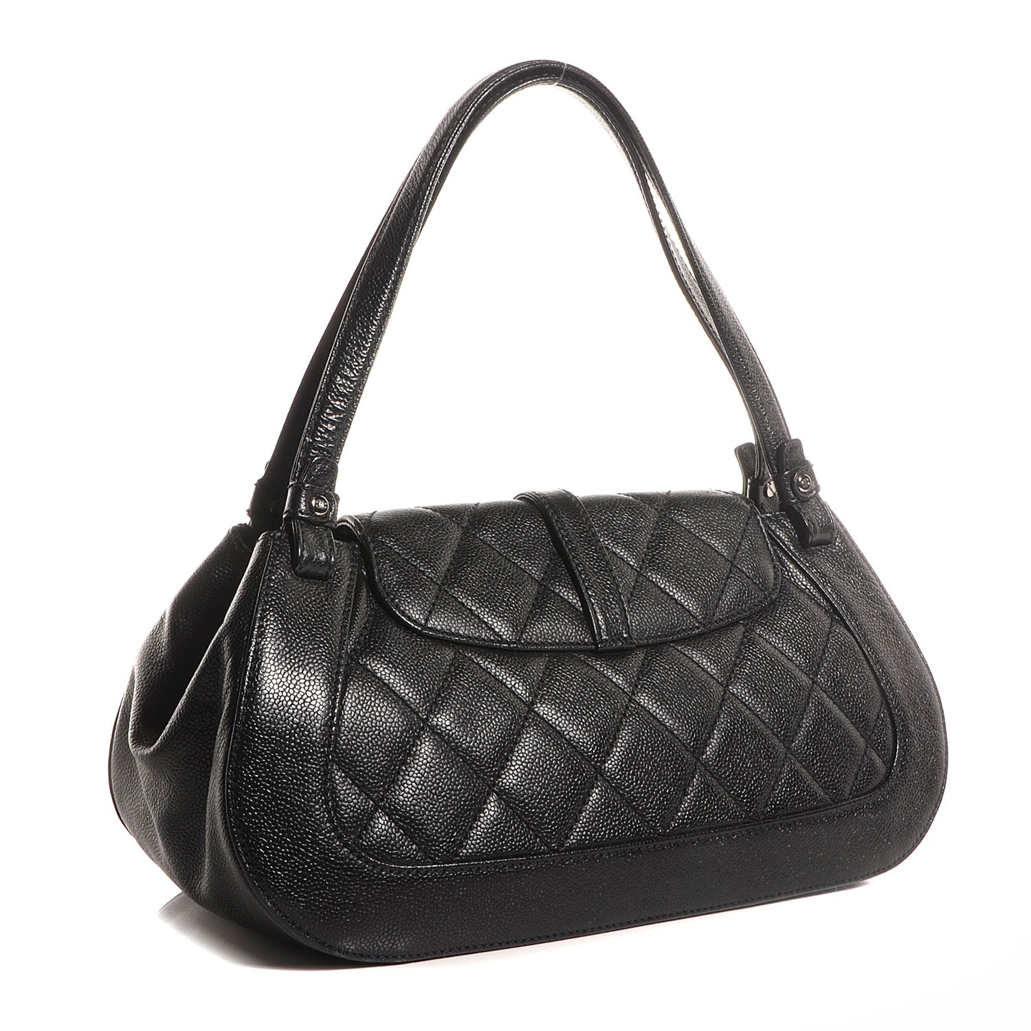Chanel Caviar Quilted Mademoiselle Flap Bag Black 3 of 8