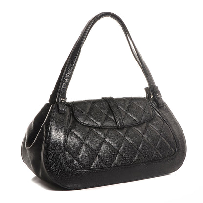 Chanel Caviar Quilted Mademoiselle Flap Bag Black 3 of 8
