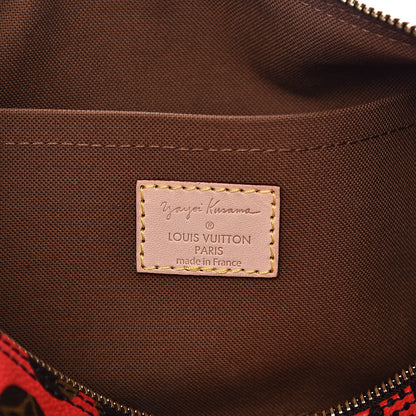Louis Vuitton Monogram Kusama Pumpkin Dots Papillon 30 Red 6 of 9