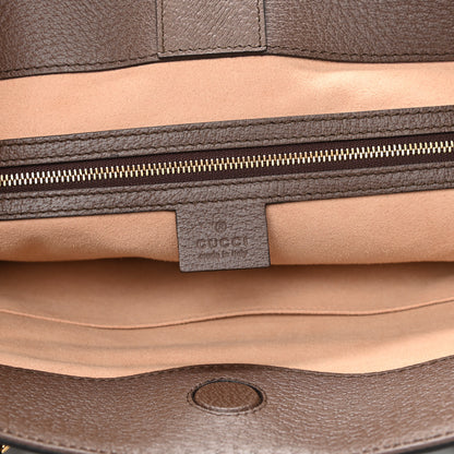 Gucci GG Supreme Monogram Medium Ophidia Shopping Tote Brown 6 of 11