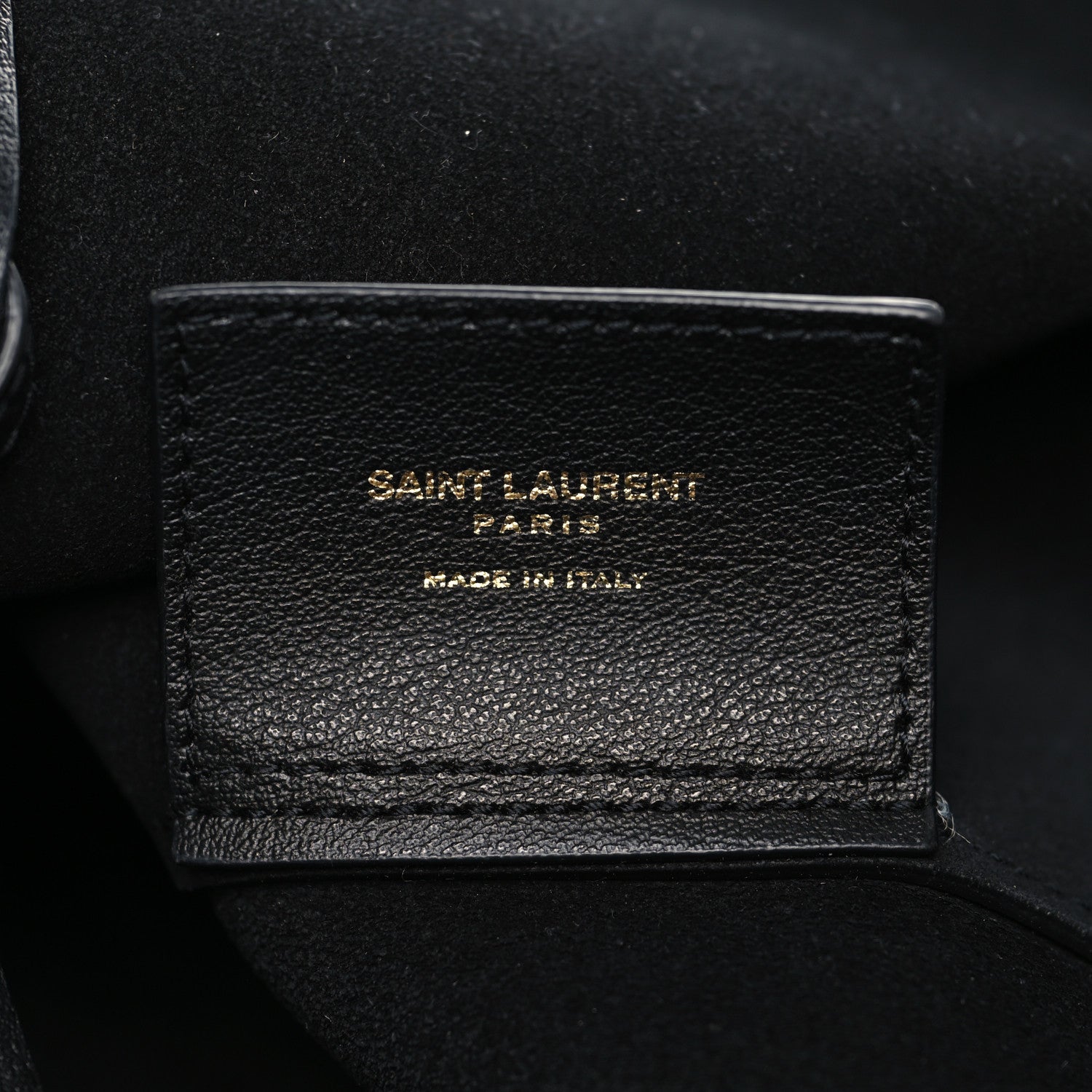 Saint Laurent Calfskin Large Shopping Tote Black 7 of 10