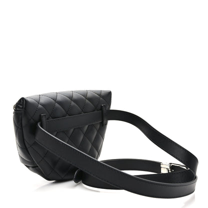 Chanel Calfskin Quilted Waist Belt Bag Black 3 of 10