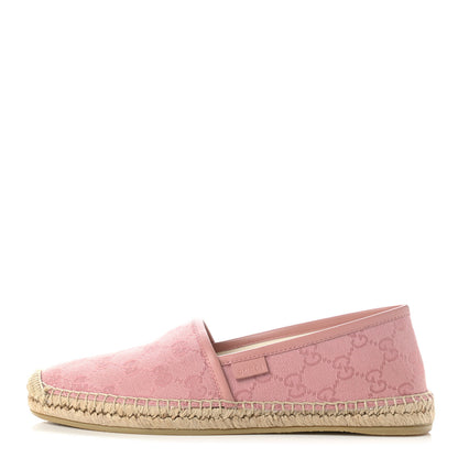 Gucci Monogram Espadrilles 37 Soft Pink 1 of 9