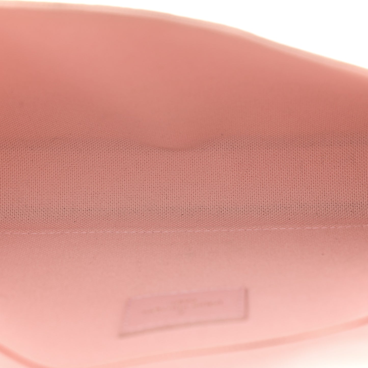 Damier Azur Pochette Felicie Chain Wallet Rose Ballerine