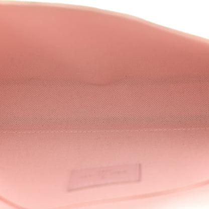 Louis Vuitton Damier Azur Pochette Felicie Chain Wallet Rose Ballerine 6 of 12