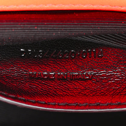 Saint Laurent Calfskin Monogram Small Kate Satchel Neon Orange 7 of 11