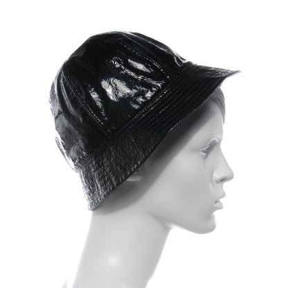 Chanel Vinyl Bucket Hat Black 59 3 of 6