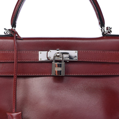 Hermes Box Kelly Retourne 28 Rouge H 48 of 48