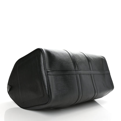 Louis Vuitton Epi Keepall 50 Black 4 of 9