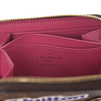 Louis Vuitton Monogram Travel Stickers Zippy Coin Purse 5 of 6