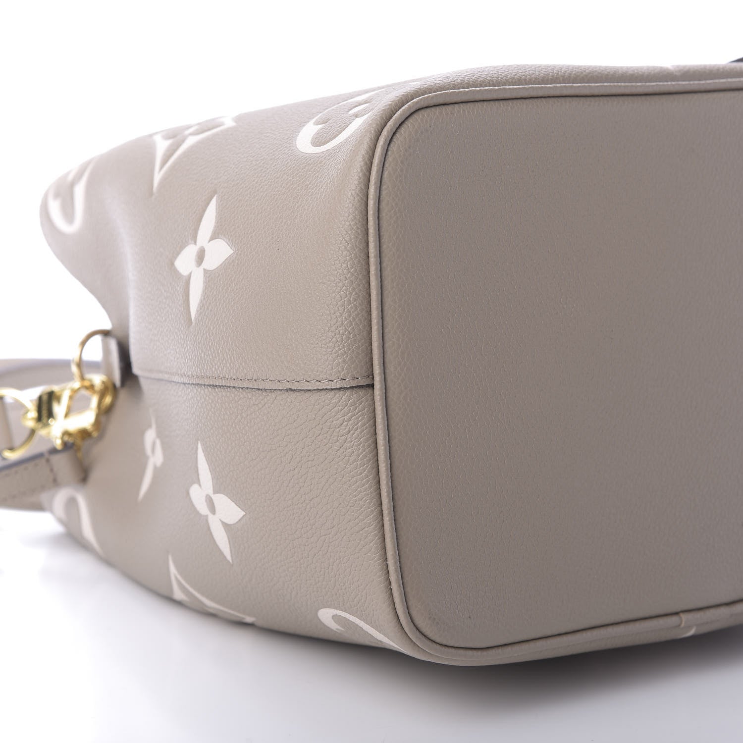 Louis Vuitton Empreinte Monogram Giant Neonoe MM Tourterelle Creme 6 of 9