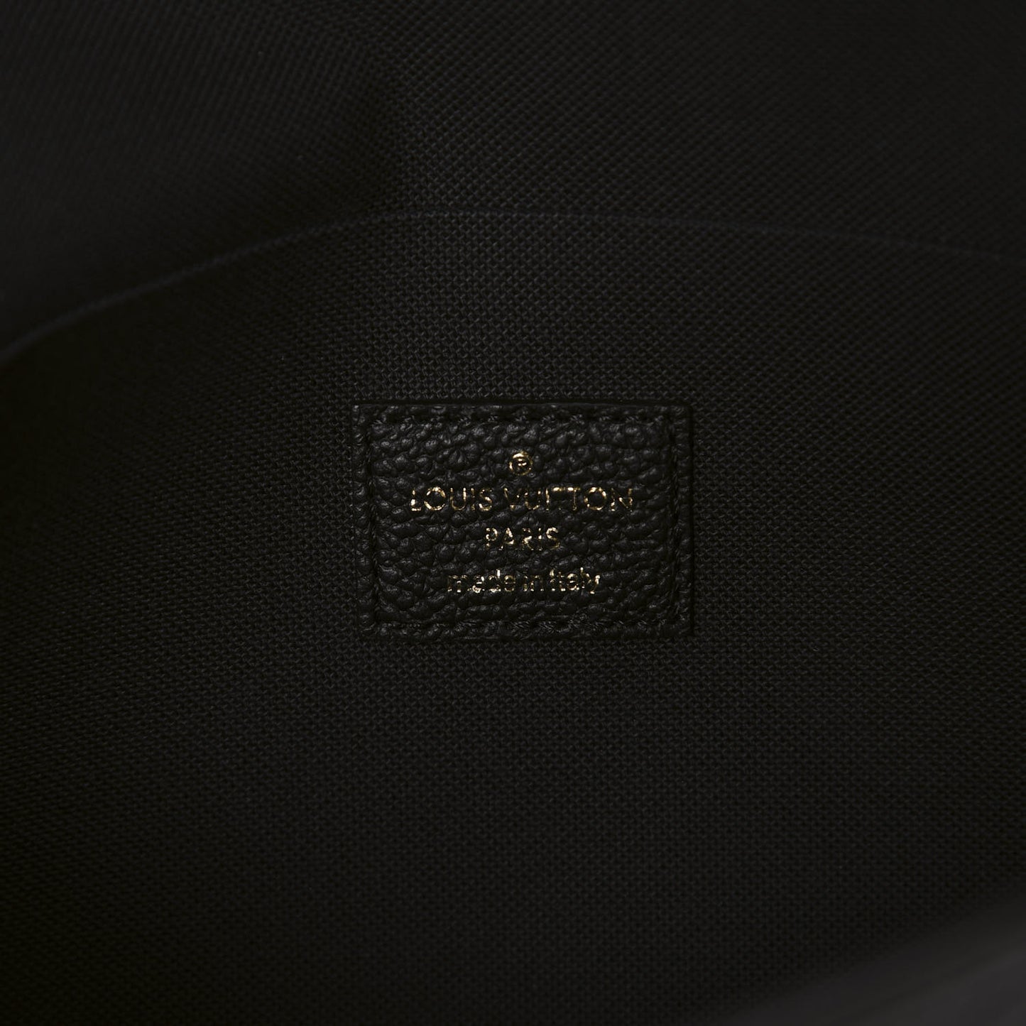 Empreinte Pochette Felicie Chain Wallet Black