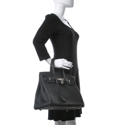 Hermes Togo Birkin 35 Black 2 of 34