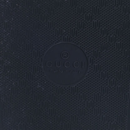 Gucci Satin Web Bow Slide Sandals 36 Black 7 of 9