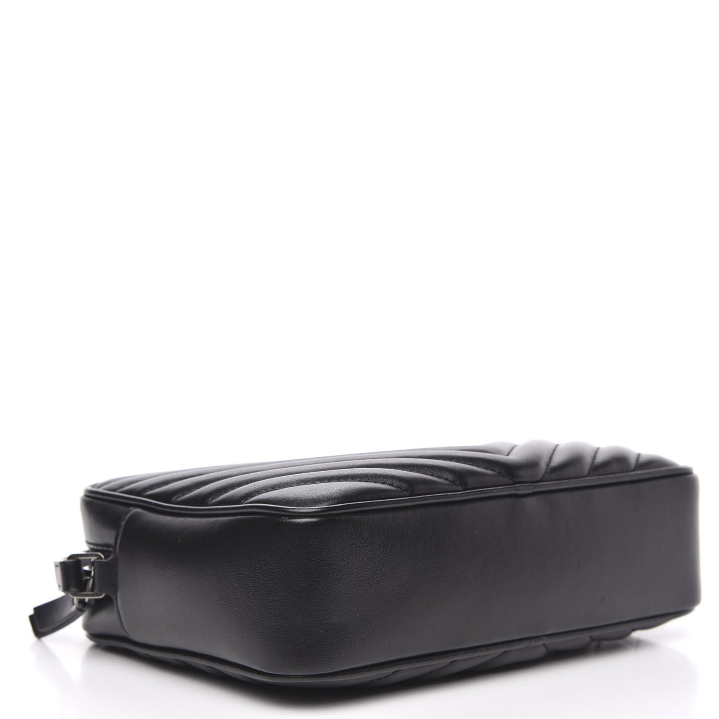 Calfskin Matelasse Monogram Lou Camera Bag Black