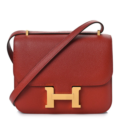 Hermes Epsom Constance 18 Rouge Venetian 3 of 9