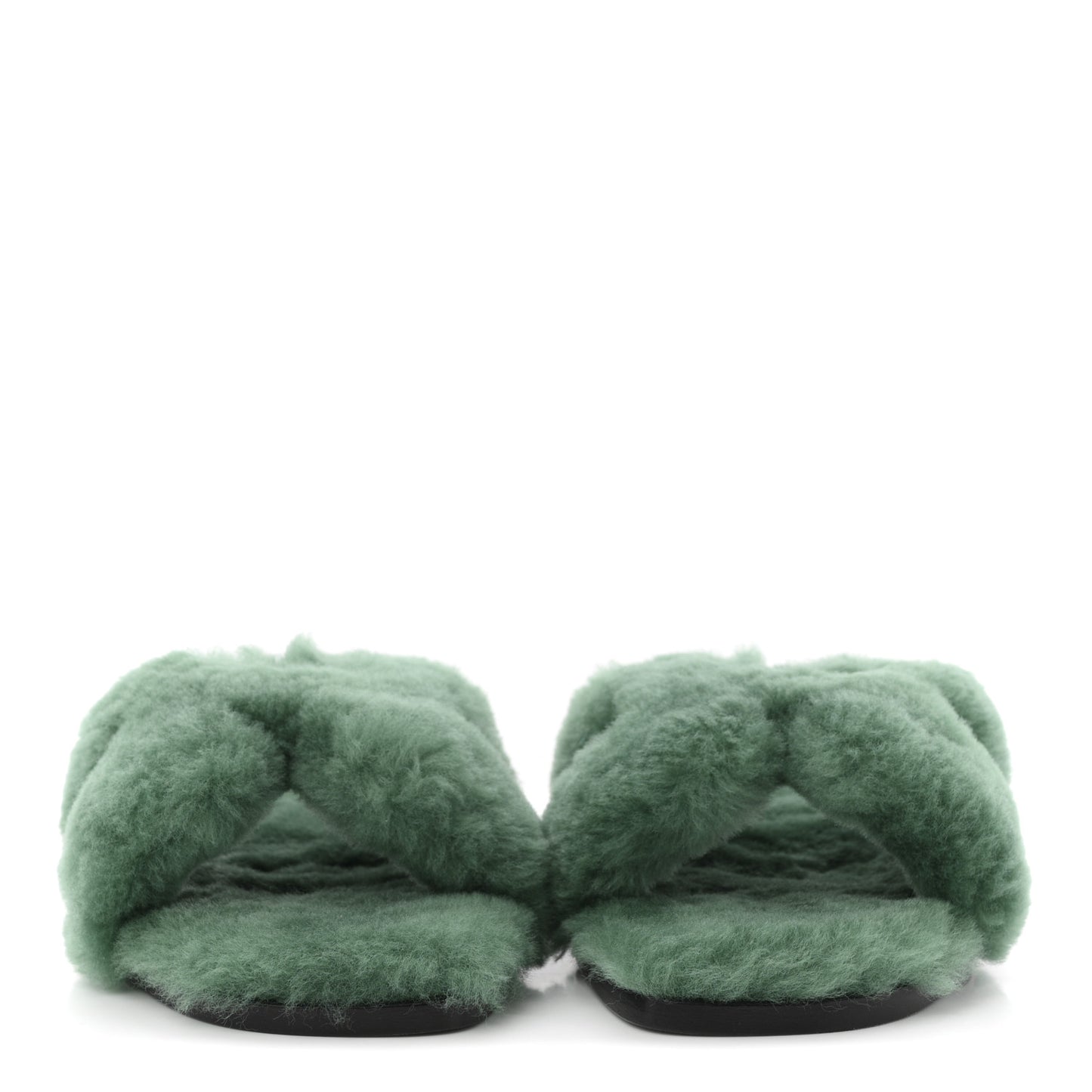 Woolskin Oran Sandals 37.5 Vert Anglais