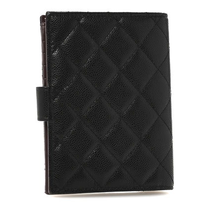 Chanel Caviar Quilted Passport Holder Black 3 of 10