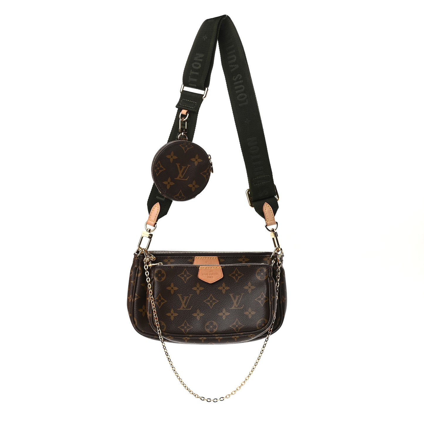 Monogram Multi Pochette Accessories Kaki