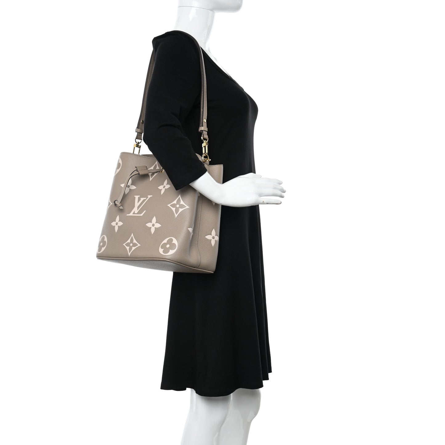 Empreinte Monogram Giant Neonoe MM Tourterelle Creme
