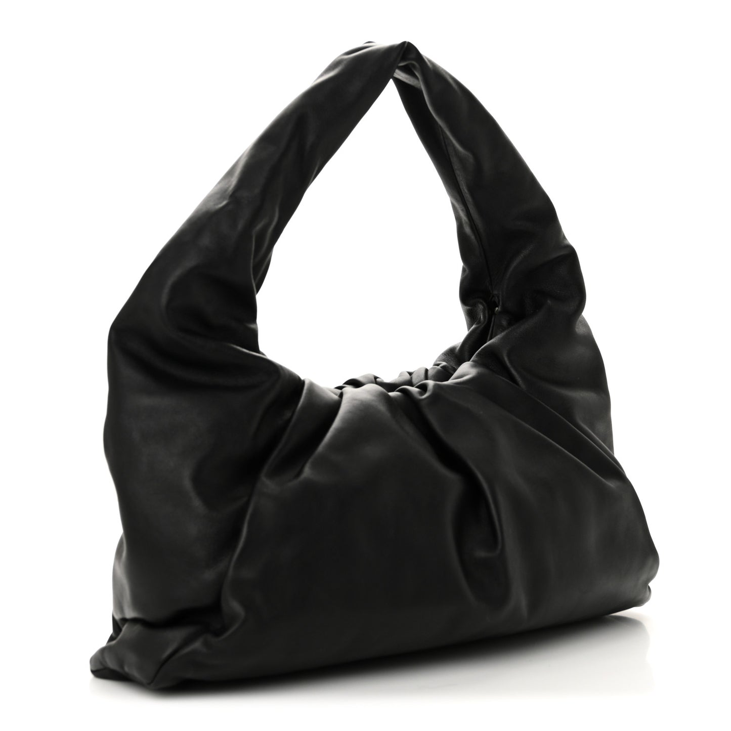 Smooth Butter Calfskin Small The Shoulder Pouch Black
