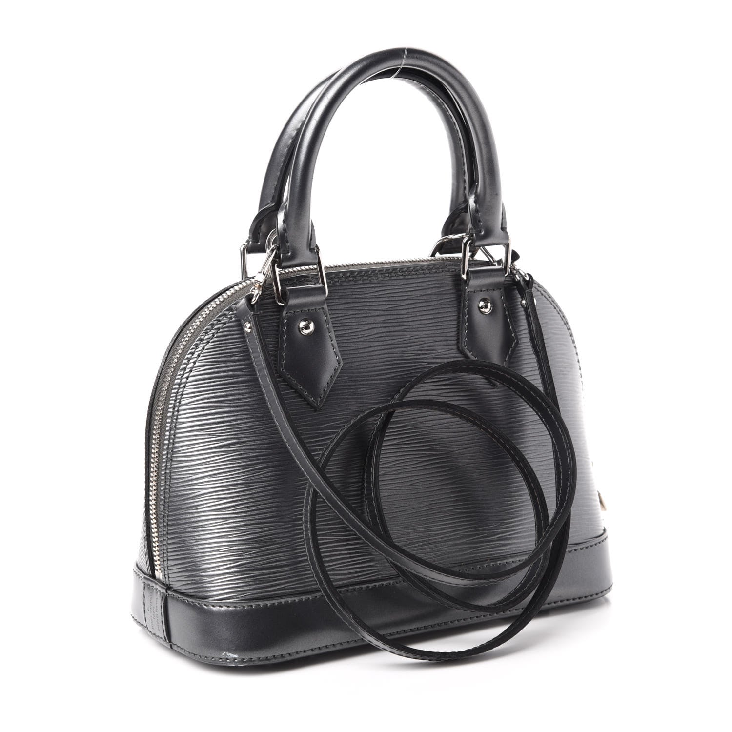 Louis Vuitton Epi Alma BB Anthracite Nacre 3 of 11